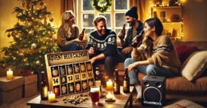 Øl julekalender med venner